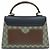 Gucci Borsa Tote Padlock GG Supreme Canvas Small con manico superiore e tracolla Marrone - vista 15