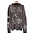 Louis Vuitton Maglione in lana a girocollo con monogramma ricamato Marrone  - vista 1