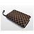 Louis Vuitton Pochette Second Clutch Damier Ebene Marrone - vista 7