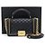 Chanel Borsa Tote Boy Small Around Top Handle con catena Nero