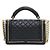 Chanel Borsa Tote Boy Small Around Top Handle con catena Nero - vista 4