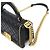 Chanel Borsa Tote Boy Small Around Top Handle con catena Nero - vista 9