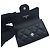 Chanel Classic Flap Kartenetui Caviar gesteppt mit Silberrand Schwarz - Ansicht 7