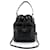 Prada Borsa a secchiello in pelle a tracolla Nero - vista 2