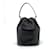Prada Borsa a secchiello in pelle a tracolla Nero - vista 3