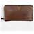 Prada Saffiano Zip Long Wallet Braun - Ansicht 2