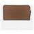 Prada Saffiano Zip Long Wallet Braun - Ansicht 3