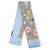 Gucci Quadrato in twill di seta stampato GG Blu - vista 4