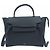 Belt Bag Céline Micro borsello a tracolla in pelle di vitello granulata nera Nero - vista 2