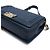 Chanel Borsa a Spalla Boy Chevron Blu Caviar Medium Flap con Catena Oro - vista 10