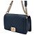 Chanel Borsa a Spalla Boy Chevron Blu Caviar Medium Flap con Catena Oro - vista 2
