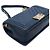 Chanel Borsa a Spalla Boy Chevron Blu Caviar Medium Flap con Catena Oro - vista 8