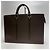 Louis Vuitton Borsa Documenti Tiga Lozan Marrone Unisex - vista 3