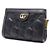 Gucci Mini bolsa de ombro e transversal em matelassé com relevo GG preto e corrente dourada - vista 2
