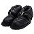 Miu Miu Botines de mujer de nylon acolchado negro con cremallera frontal - vista 3