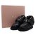 Miu Miu Botines de mujer de nylon acolchado negro con cremallera frontal - vista 8