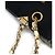 Chanel Borsa a tracolla in tela con catena Multicolore - vista 11