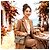 Gucci Dionysus Schultertasche aus beige GG Supreme Canvas mit mittlerer Kette Braun - Ansicht 18