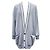 Balmain Oversized Monogramm-Wollstrickjacke Himmelblau - Ansicht 4