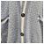 Balmain Oversized Monogramm-Wollstrickjacke Himmelblau - Ansicht 6