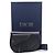 Dior Pochette Saddle in pelle di vitello granulata blu navy, borsa a tracolla da uomo