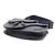 Dior Pochette Saddle in pelle di vitello granulata blu navy, borsa a tracolla da uomo - vista 8