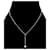 Dior Collana verticale Pearl Drop CD argento  - vista 5