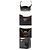 Prada Mini borsa hobo a tracolla con logo Triangle in Saffiano Nero - vista 7