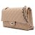 Chanel Borsa a tracolla classica in agnello beige con catena argentata media Marrone - vista 2