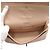 Chanel Borsa a tracolla classica in agnello beige con catena argentata media Marrone - vista 5