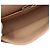 Chanel Borsa a tracolla classica in agnello beige con catena argentata media Marrone - vista 6