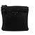 Prada Mini sac messager bandoulière en nylon avec logo triangle - vue 2