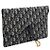 Dior Clutch Oblique Saddle Bag Estate Blu - vista 4