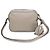 Tory Burch Sac bandoulière et sac caméra en cuir gris avec pompon - vue 4
