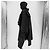 Prada Poncho para Lluvia de Mujer de Nylon con Logo Triangle Negro - vista 5