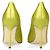 Manolo Blahnik Satin-Pumps Golden - Ansicht 2