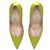 Manolo Blahnik Satin-Pumps Golden - Ansicht 4