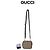 Gucci Mini borsa a tracolla in tela GG FAEON Nero - vista 5
