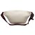 Gucci Borsa a tracolla unisex in pelle con logo stampato Bianco - vista 5