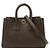 Burberry Mini sac en cuir à motif Vermont Check
