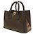 Burberry Mini sac en cuir à motif Vermont Check - vue 2