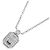 Harry Winston 950 Platin-Halskette mit Diamantanhänger