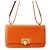 Borsa a tracolla in pelle classica Bottega Veneta Arancione