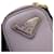 Prada Mini Triangle Lederhandtasche Lila - Ansicht 15