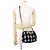 Timeless Borsa a Spalla con Catena Chanel CHANEL19 Nero Bianco - vista 4