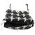 Timeless Borsa a Spalla con Catena Chanel CHANEL19 Nero Bianco - vista 6