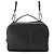 Mini sac à bandoulière en cuir noir Loewe