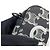 Céline Borsa a tracolla orizzontale in pelle Celine Triomphe Nero - vista 7