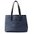 Prada Canvas Tote Bag 1BG356 ABG Schwarz Blau