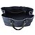 Prada Canvas Tote Bag 1BG356 ABG Schwarz Blau - Ansicht 5